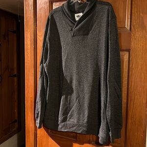 Old Navy xxl men’s sweatshirt in charcoal grey nwot